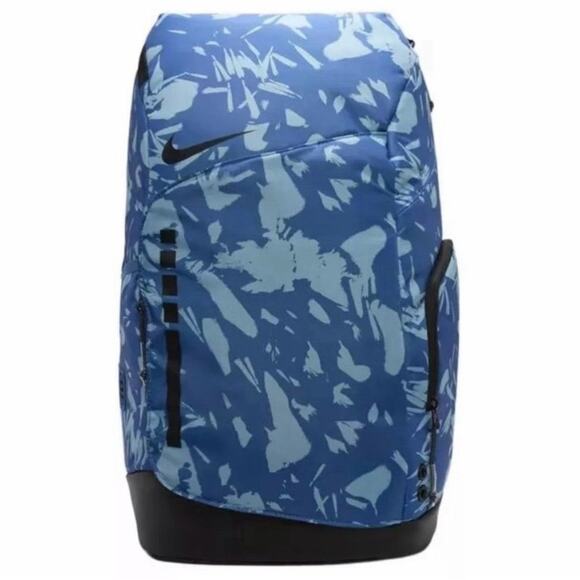 NWT Nike Hoops Elite Basketball Backpack Star Blue Aquarius Black 32L FN0943-402 - Picture 1 of 4